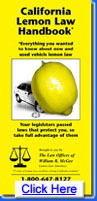 California Lemon Law Handbook